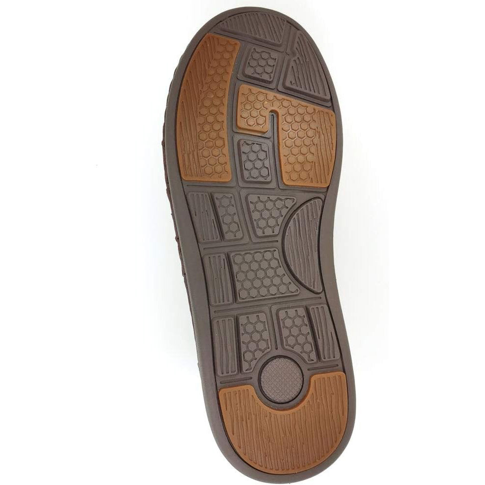 ZLUXURQ Men's Classic Leather Slip-Ons Loafers Simple Casual Walking Shoes